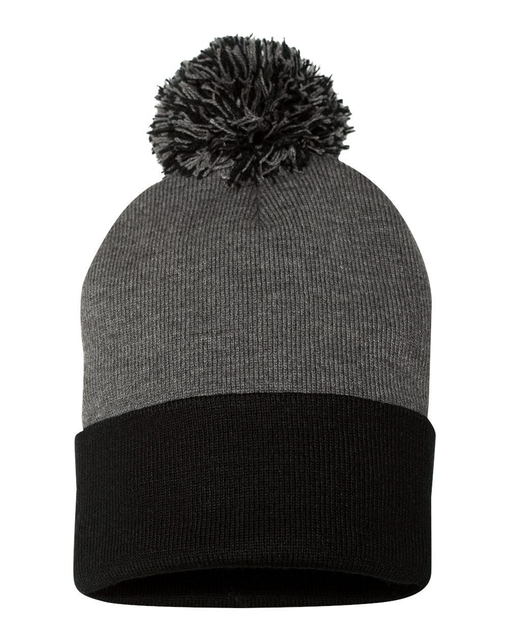 Sportsman-SP15-12" Pom-Pom Cuffed Beanie - Image 11