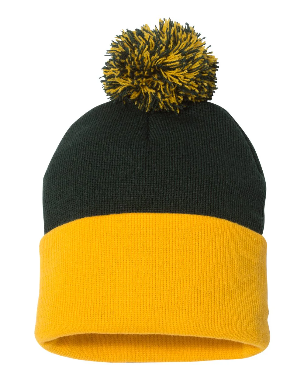 Sportsman-SP15-12" Pom-Pom Cuffed Beanie - Image 18