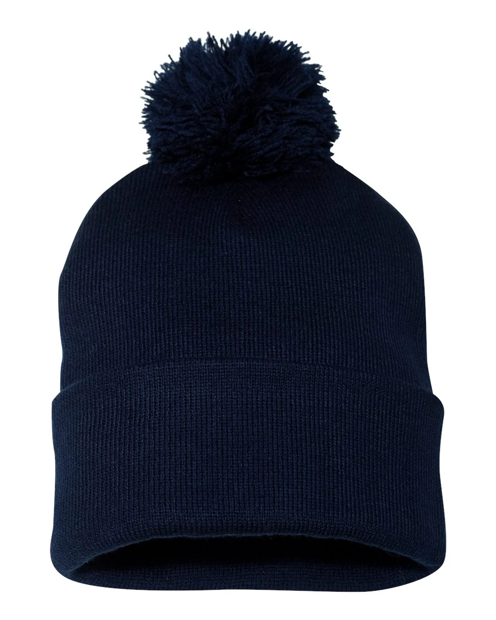 Sportsman-SP15-12" Pom-Pom Cuffed Beanie - Image 40