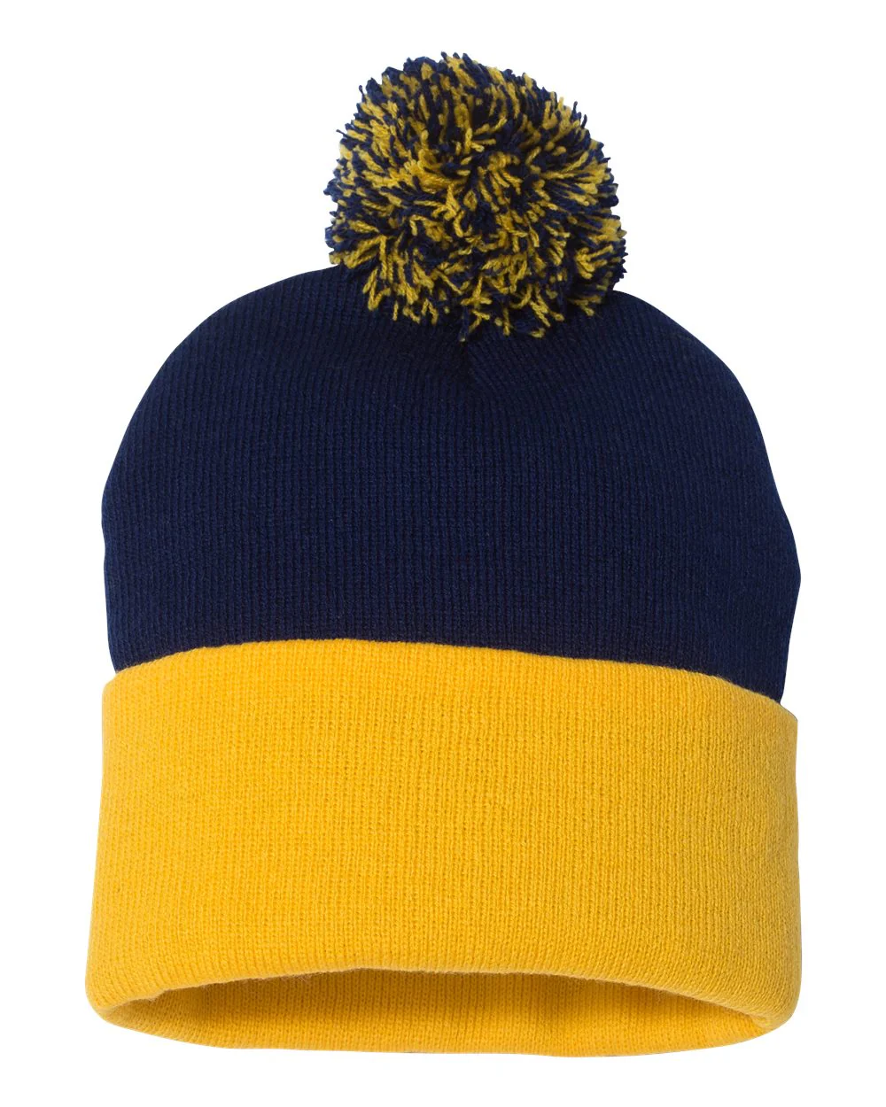 Sportsman-SP15-12" Pom-Pom Cuffed Beanie - Image 43