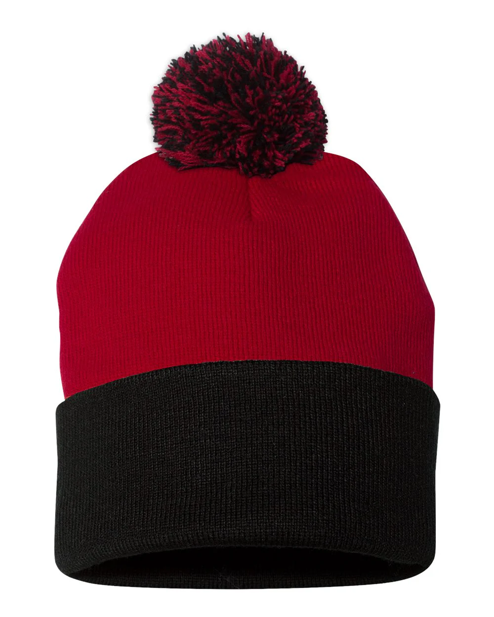 Sportsman-SP15-12" Pom-Pom Cuffed Beanie - Image 53