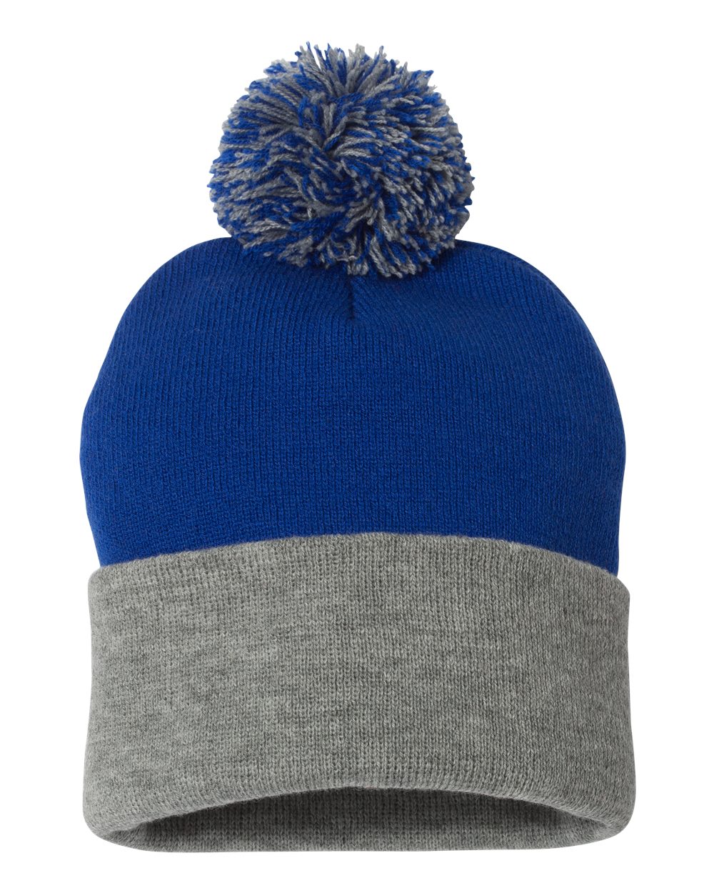 Sportsman-SP15-12" Pom-Pom Cuffed Beanie - Image 59