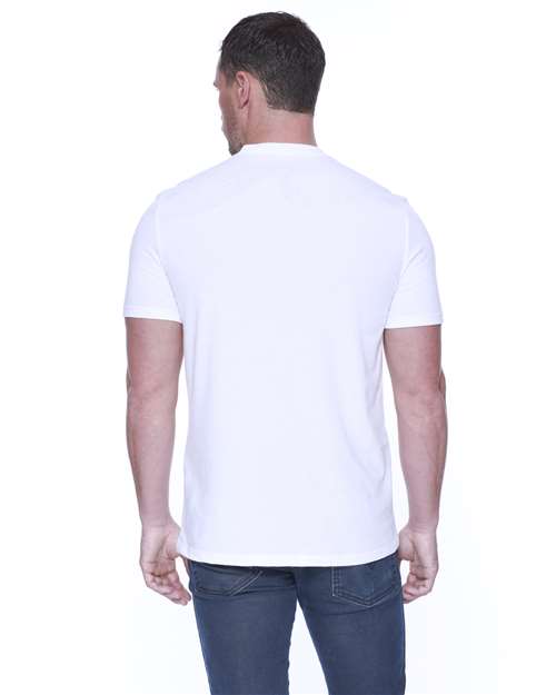 StarTee-ST2460-CVC Henley T-Shirt - Image 4