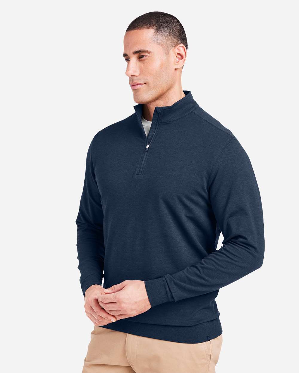 TASC Performance Inc-TM616-Cloud French Terry Quarter-Zip Pullover - Image 12