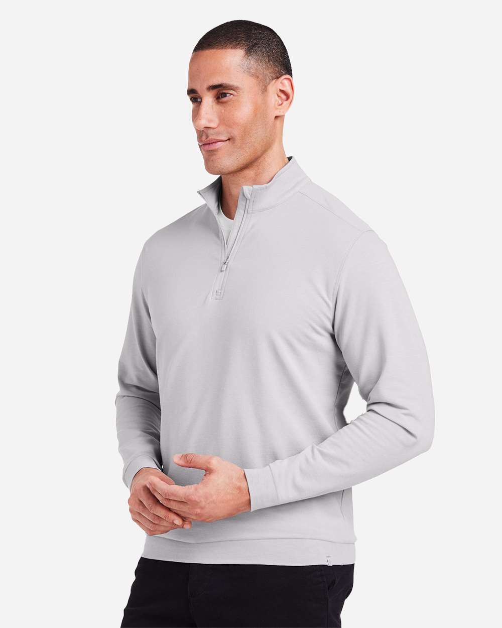 TASC Performance Inc-TM616-Cloud French Terry Quarter-Zip Pullover - Image 18