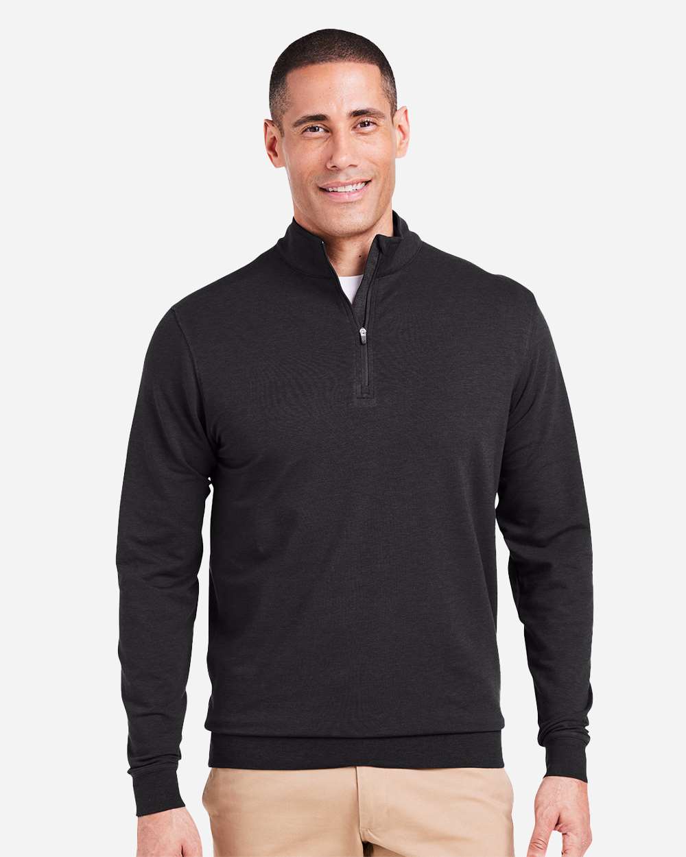 TASC Performance Inc-TM616-Cloud French Terry Quarter-Zip Pullover - Image 4