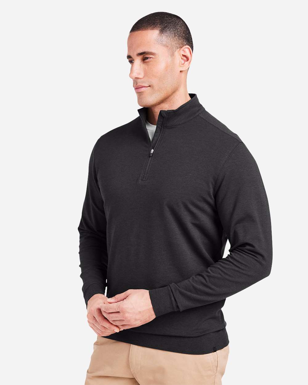 TASC Performance Inc-TM616-Cloud French Terry Quarter-Zip Pullover - Image 5