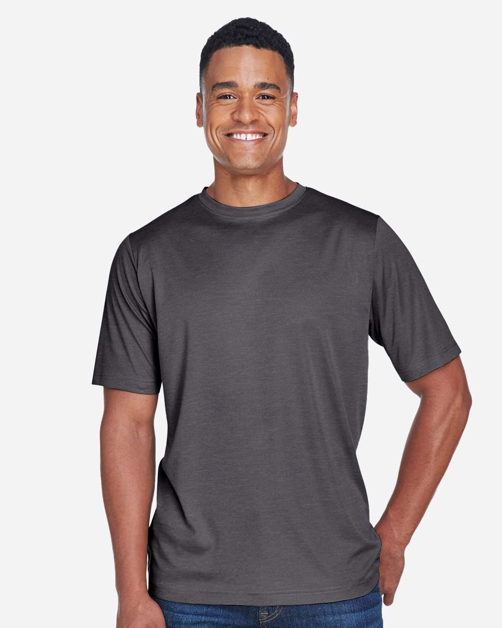 Team 365-TT11H-Men's Sonic Heather Performance T-Shirt - Image 14