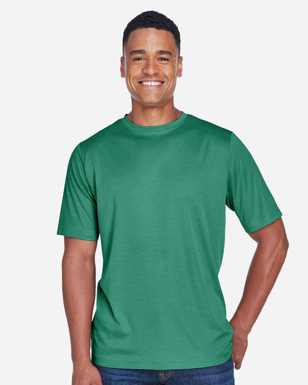 Team 365-TT11H-Men's Sonic Heather Performance T-Shirt - Image 24