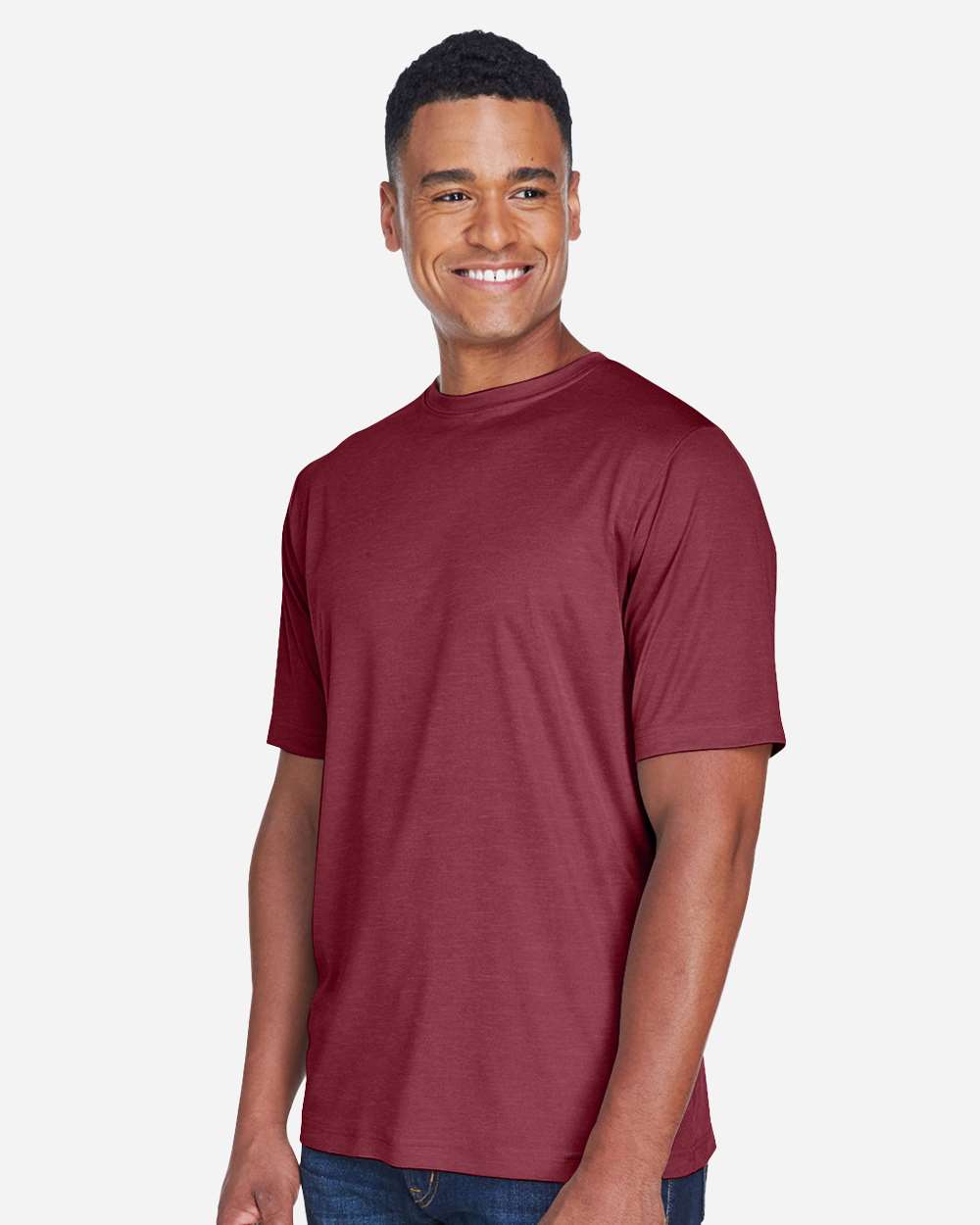 Team 365-TT11H-Men's Sonic Heather Performance T-Shirt - Image 30