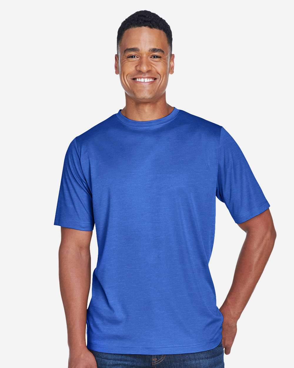Team 365-TT11H-Men's Sonic Heather Performance T-Shirt - Image 39