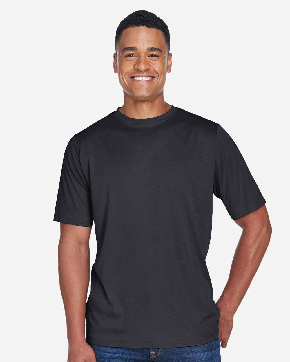 Team 365-TT11H-Men's Sonic Heather Performance T-Shirt - Image 9