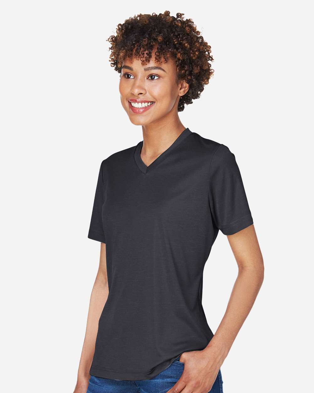 Team 365-TT11HW-Women's Sonic Heather Performance T-Shirt - Image 10