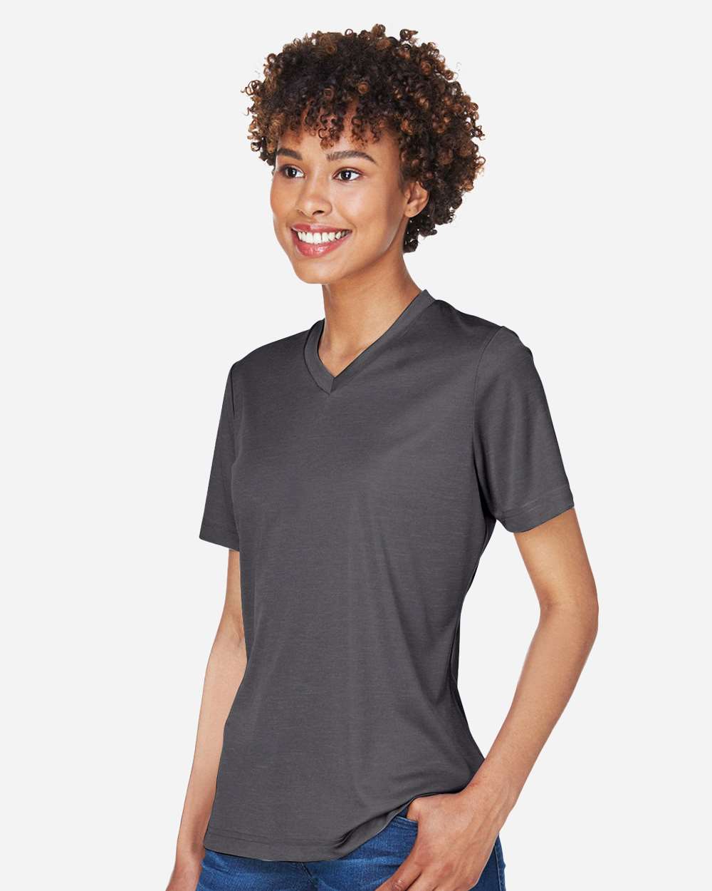 Team 365-TT11HW-Women's Sonic Heather Performance T-Shirt - Image 15