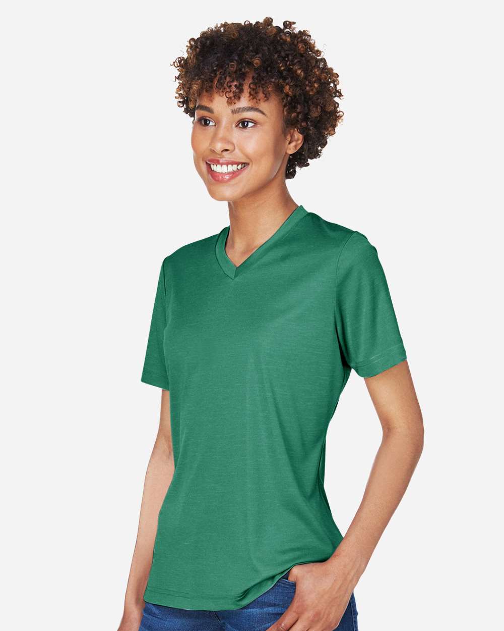 Team 365-TT11HW-Women's Sonic Heather Performance T-Shirt - Image 25