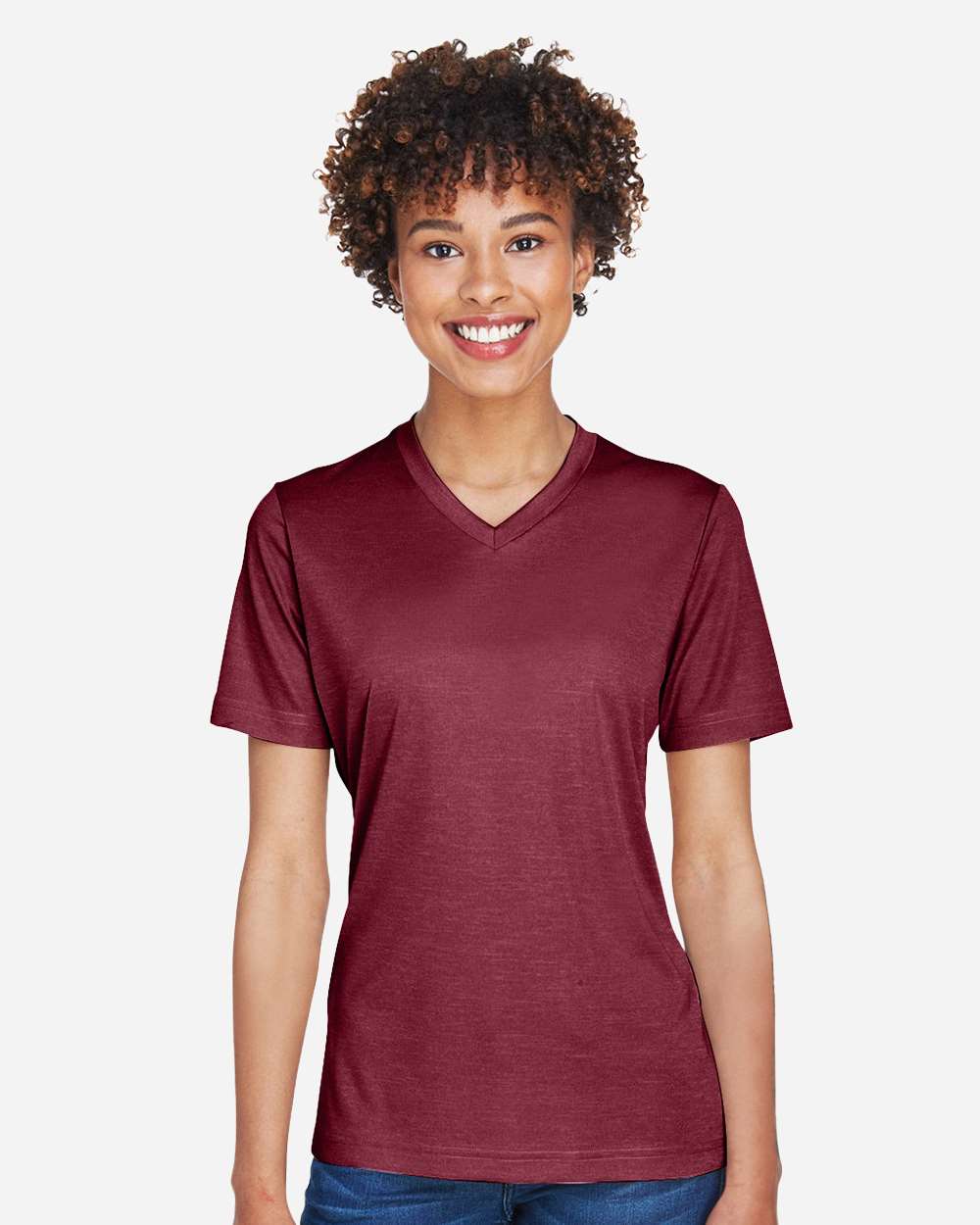 Team 365-TT11HW-Women's Sonic Heather Performance T-Shirt - Image 29