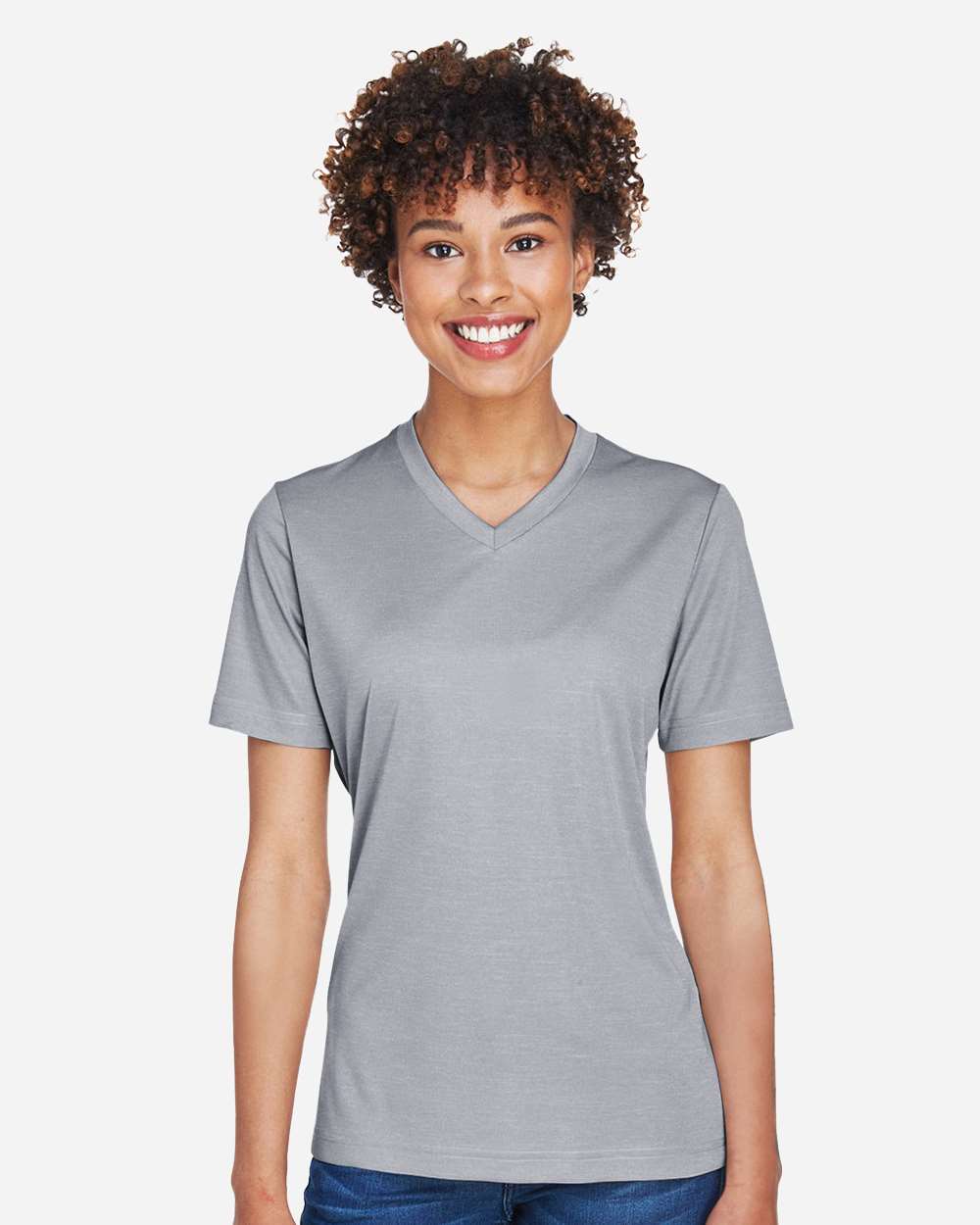 Team 365-TT11HW-Women's Sonic Heather Performance T-Shirt - Image 3