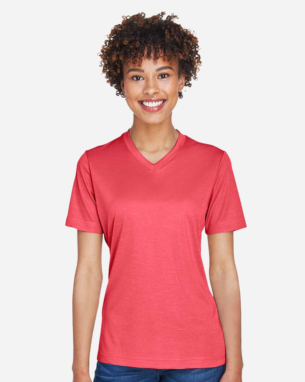 Team 365-TT11HW-Women's Sonic Heather Performance T-Shirt - Image 34