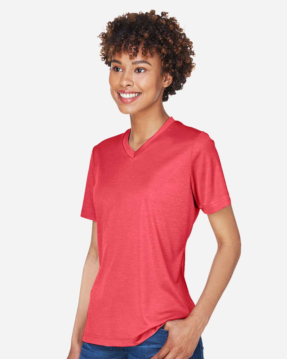 Team 365-TT11HW-Women's Sonic Heather Performance T-Shirt - Image 35