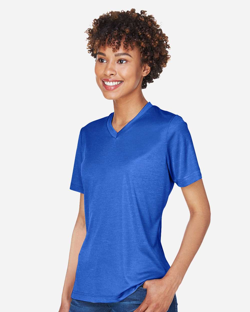 Team 365-TT11HW-Women's Sonic Heather Performance T-Shirt - Image 40