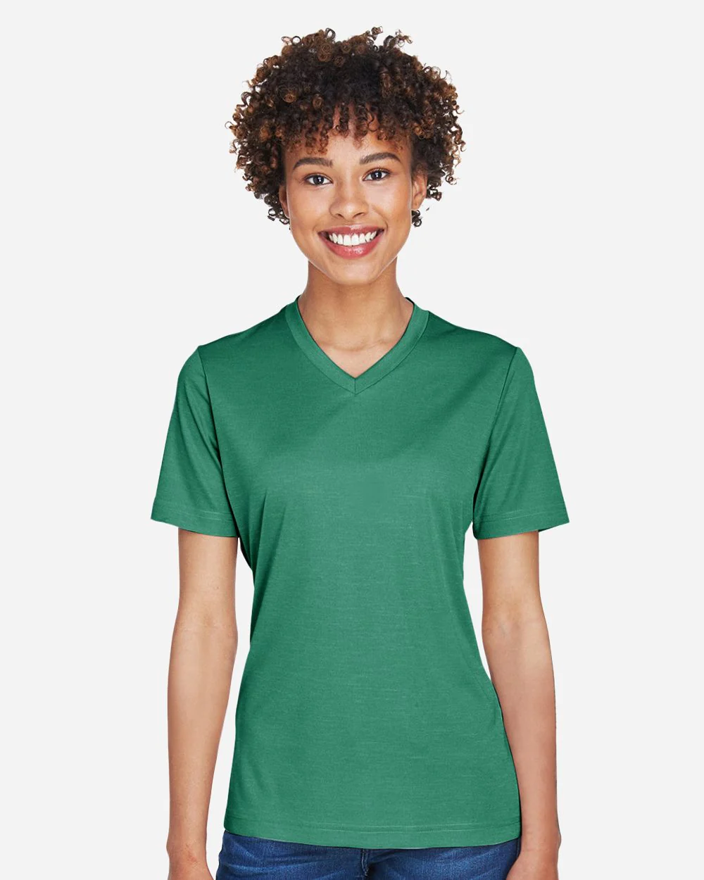 Team 365-TT11HW-Women's Sonic Heather Performance T-Shirt - Image 6