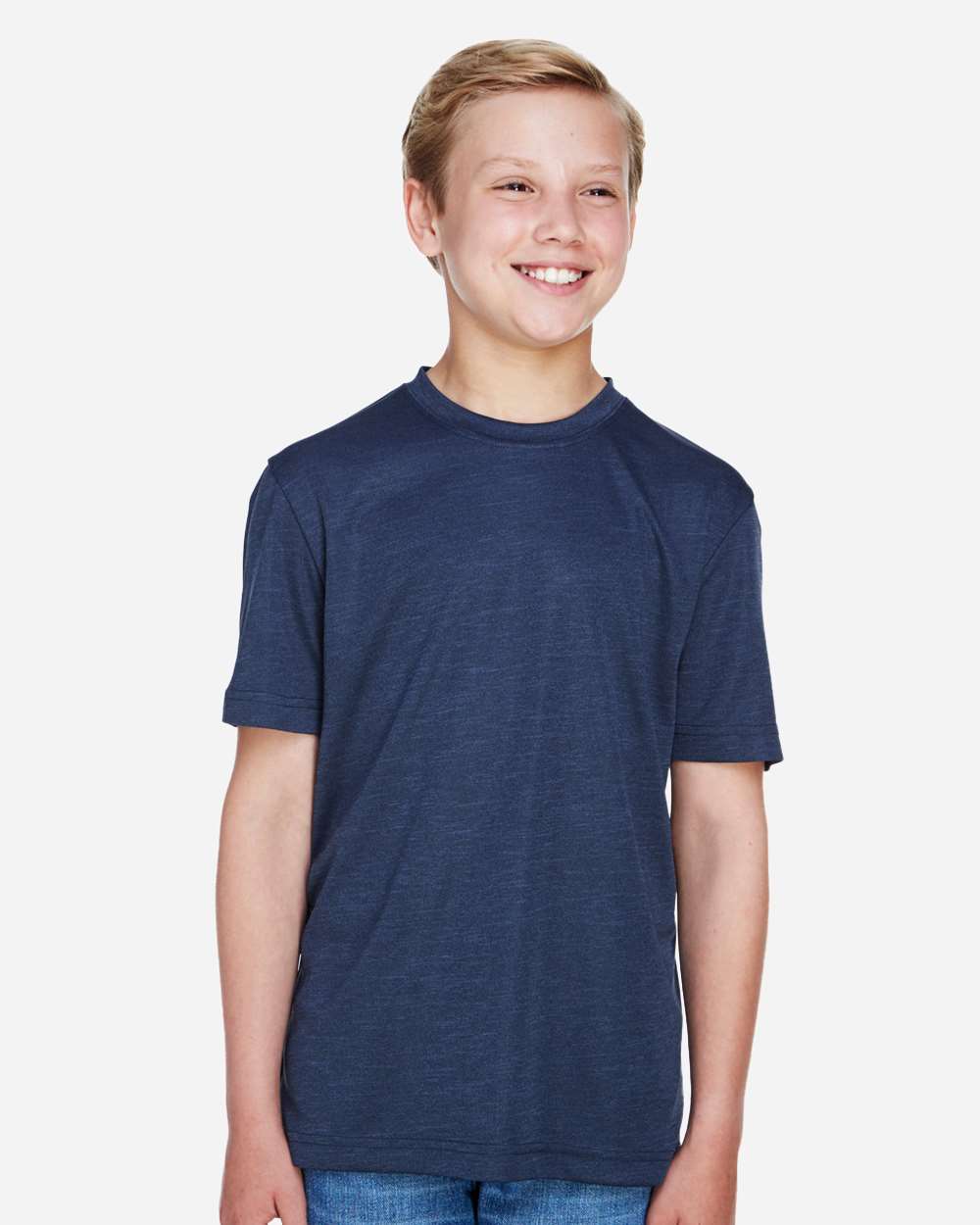 Team 365-TT11HY-Youth Sonic Heather Performance T-Shirt - Image 19