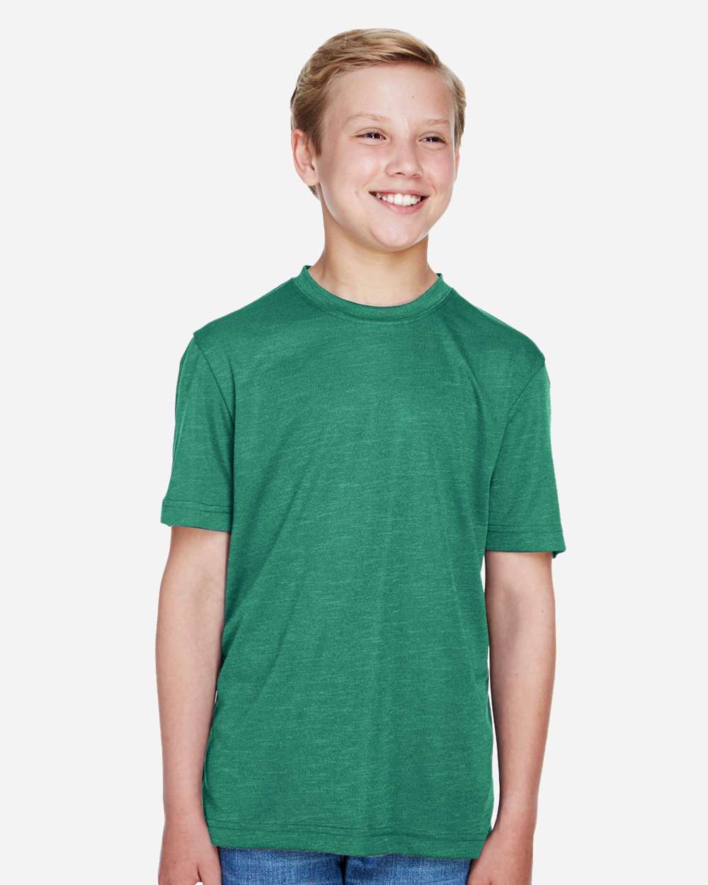 Team 365-TT11HY-Youth Sonic Heather Performance T-Shirt - Image 24