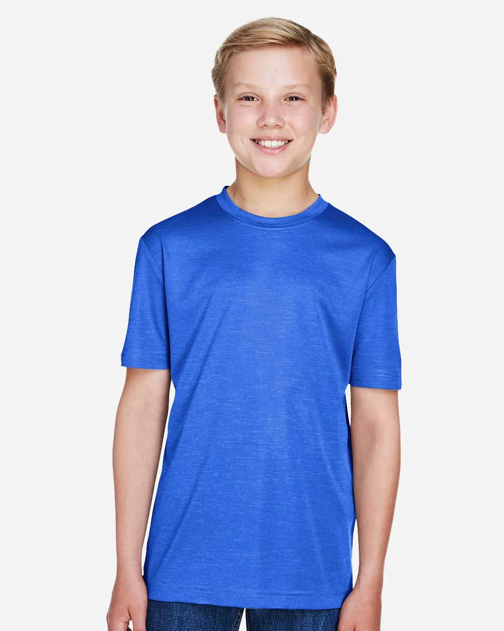 Team 365-TT11HY-Youth Sonic Heather Performance T-Shirt - Image 39