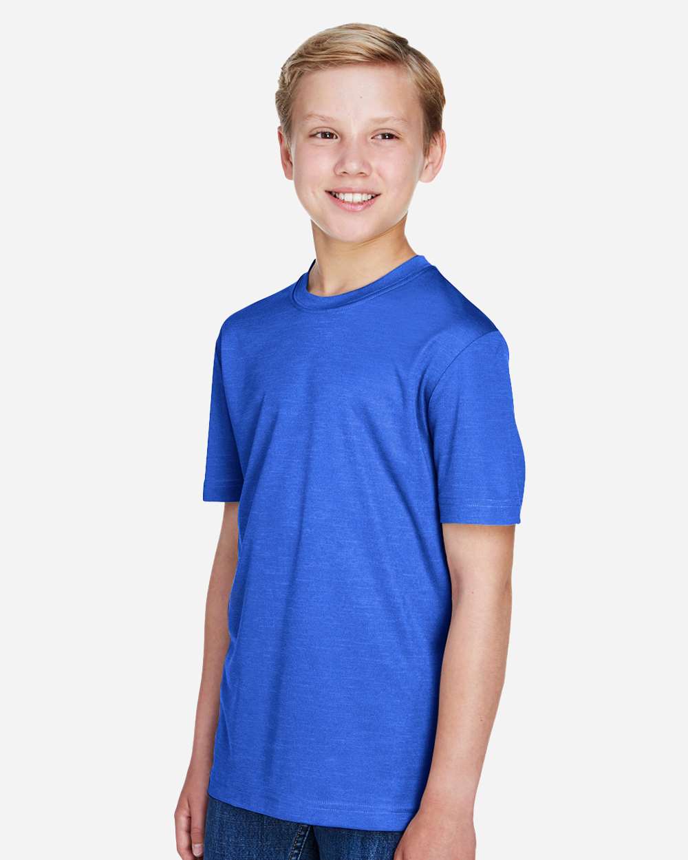 Team 365-TT11HY-Youth Sonic Heather Performance T-Shirt - Image 40