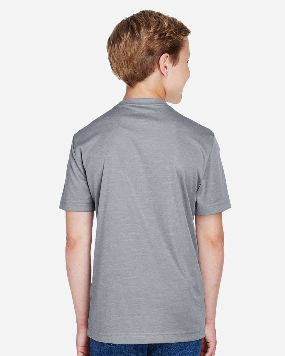 Team 365-TT11HY-Youth Sonic Heather Performance T-Shirt - Image 5