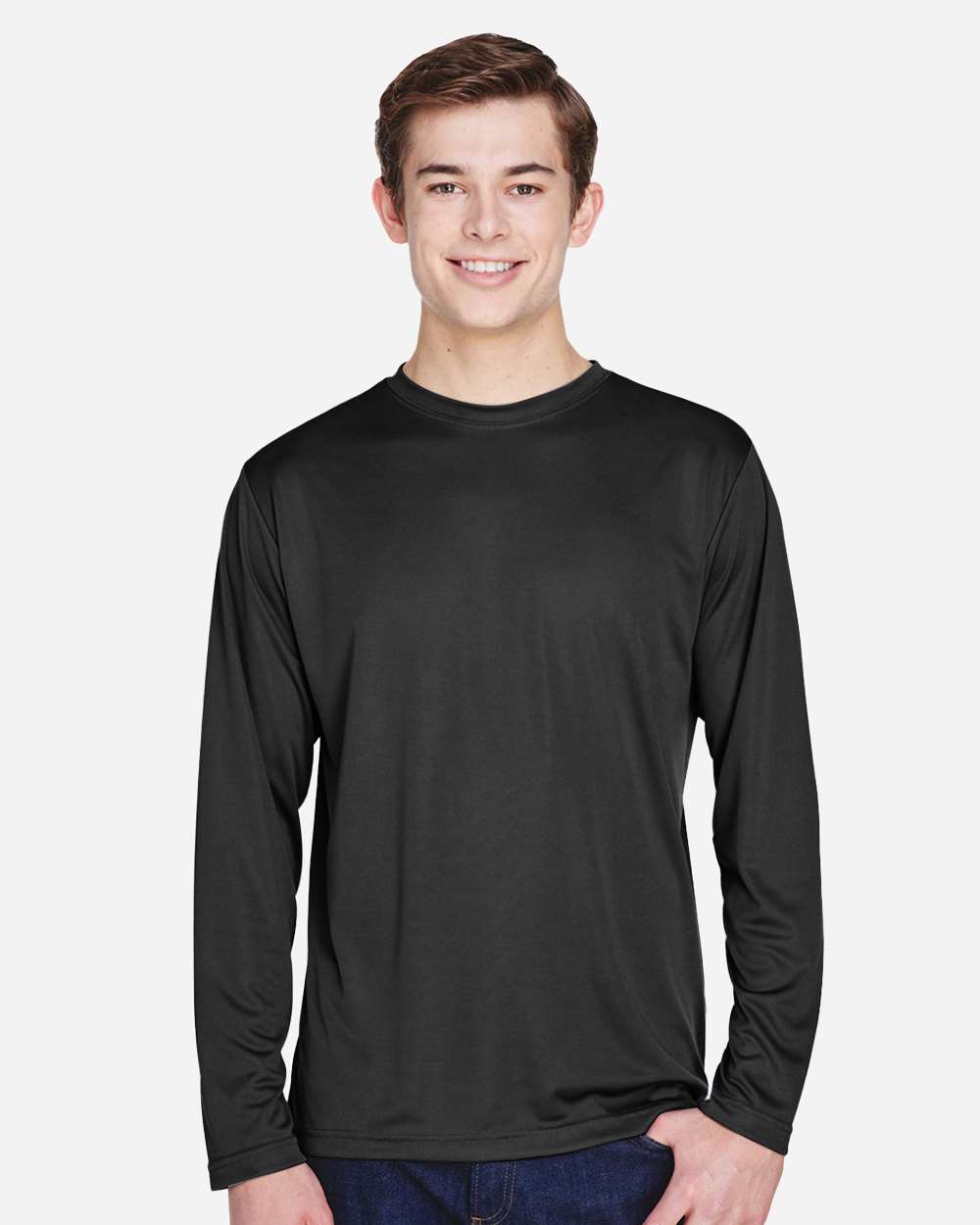 Team 365-TT11L-Men's Zone Performance Long Sleeve T-Shirt - Image 3