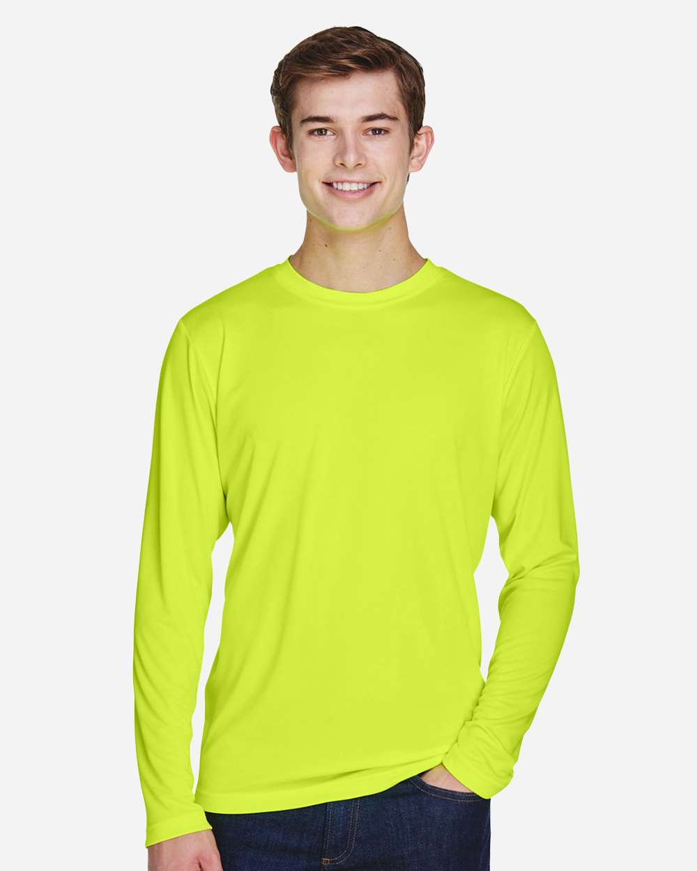 Team 365-TT11L-Men's Zone Performance Long Sleeve T-Shirt - Image 9