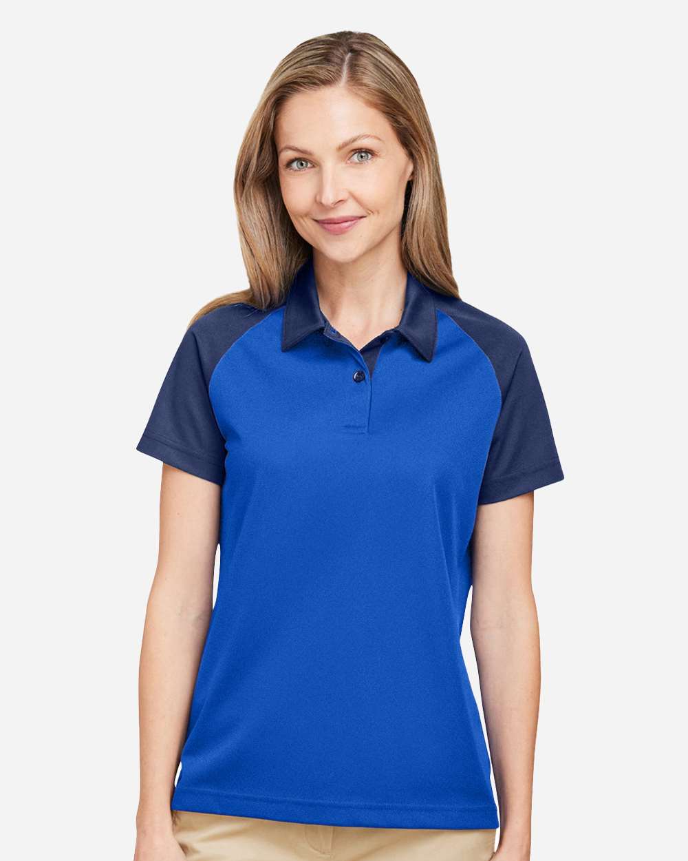 Team 365-TT21CW-Women's Command Snag-Protection Colorblock Polo - Image 23