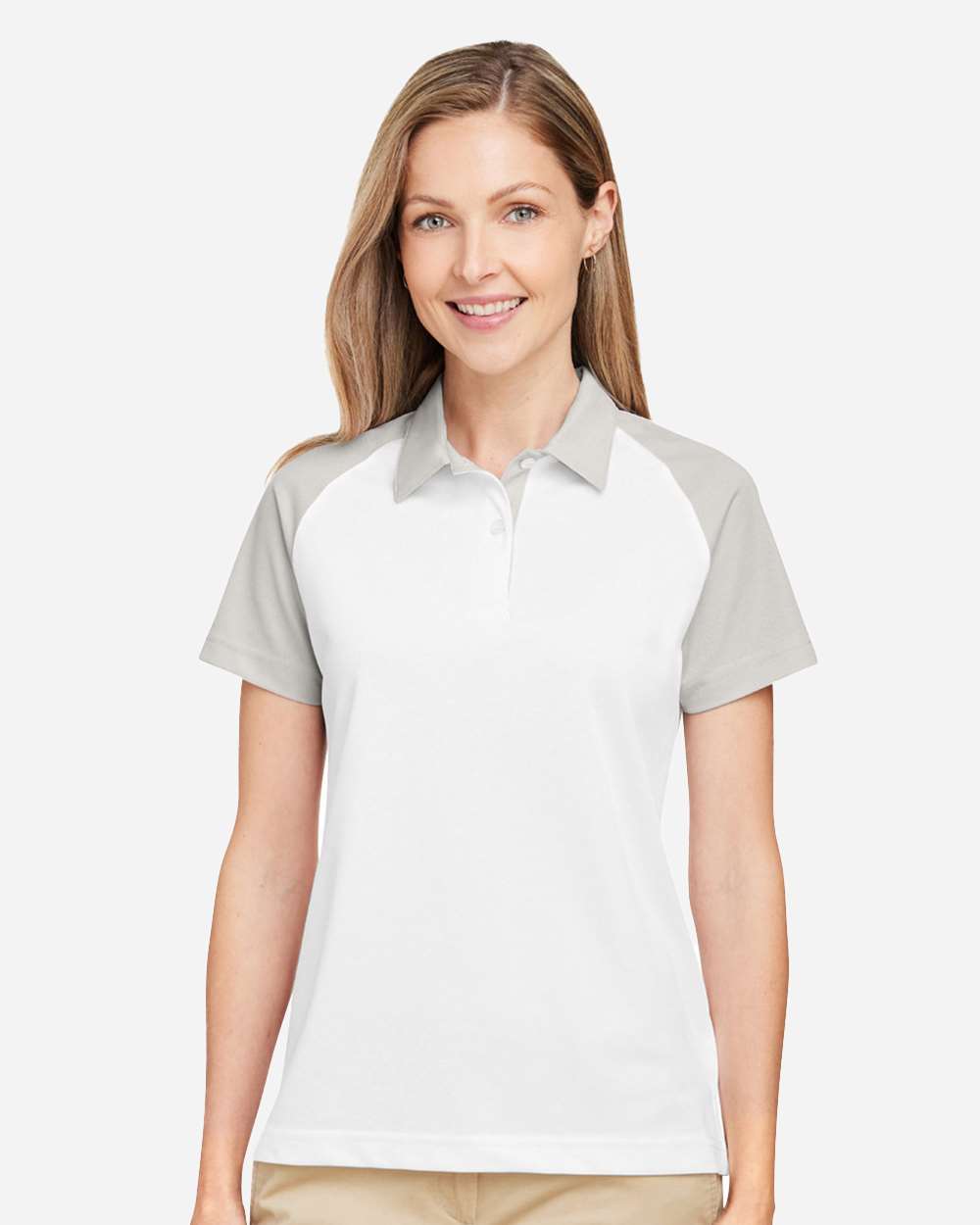 Team 365-TT21CW-Women's Command Snag-Protection Colorblock Polo - Image 29