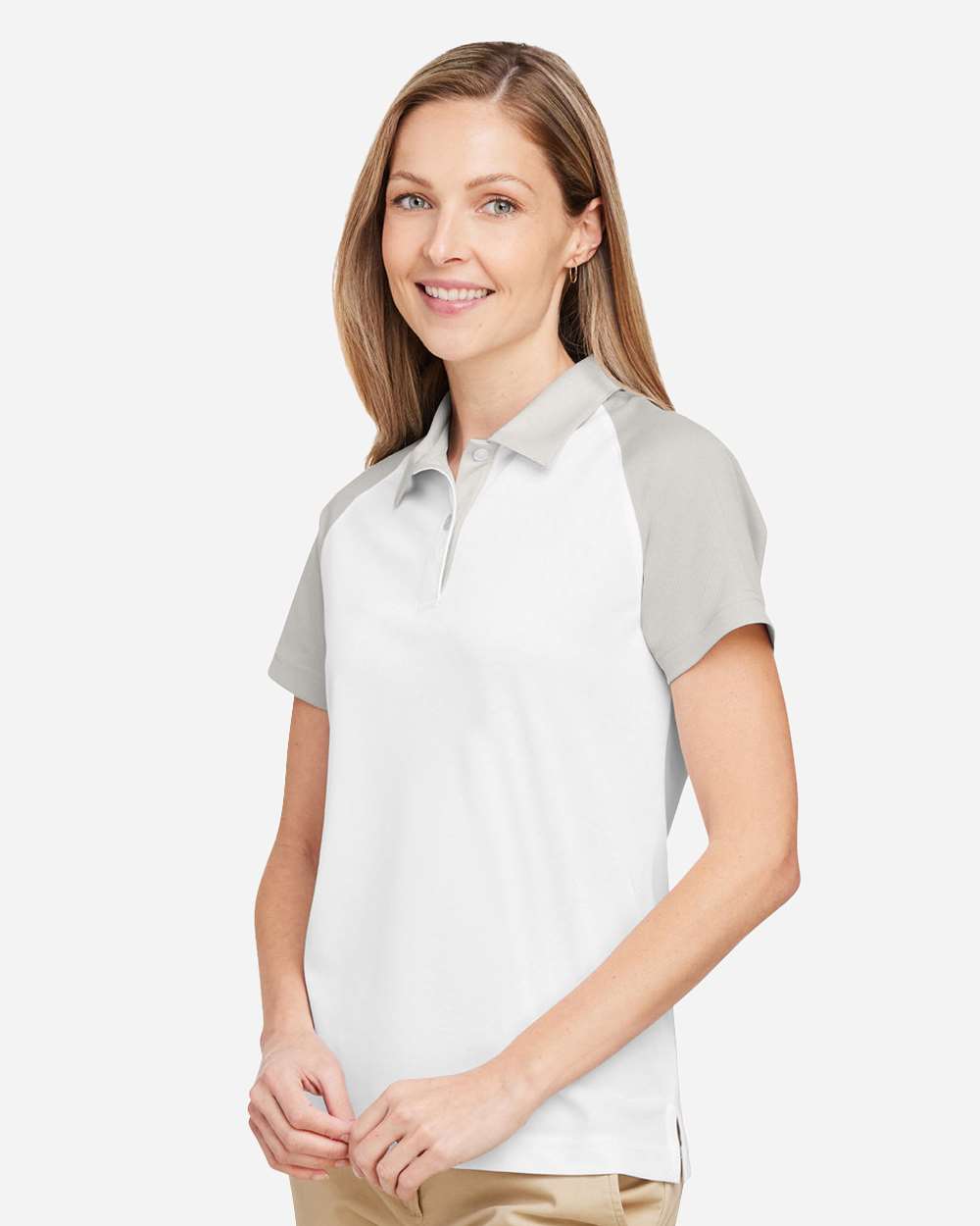 Team 365-TT21CW-Women's Command Snag-Protection Colorblock Polo - Image 30