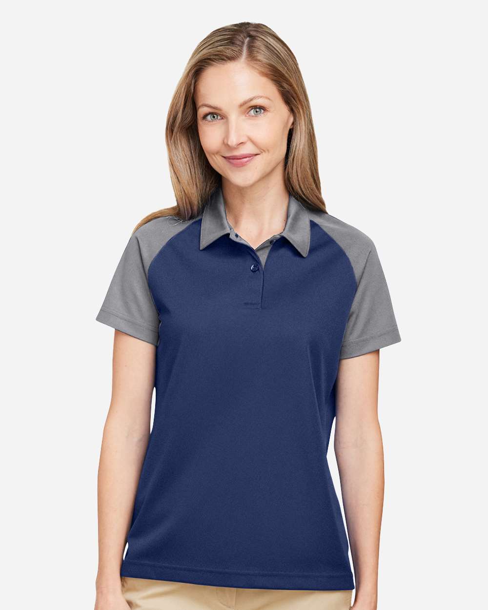 Team 365-TT21CW-Women's Command Snag-Protection Colorblock Polo - Image 4