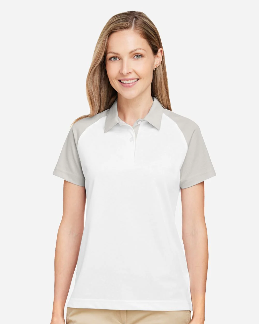 Team 365-TT21CW-Women's Command Snag-Protection Colorblock Polo - Image 7