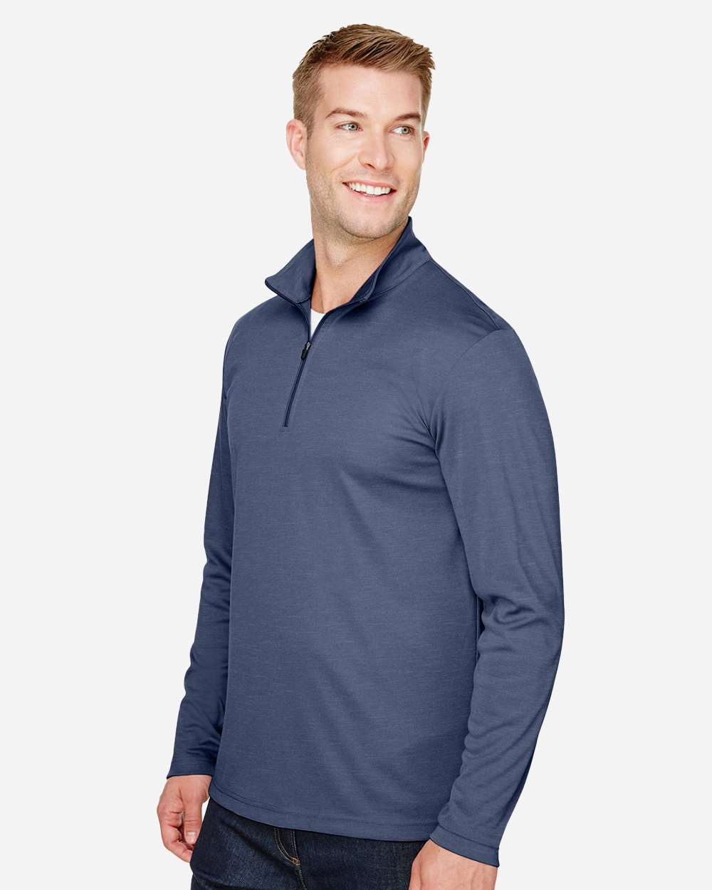 Team 365-TT31H-Men's Zone Sonic Heather Performance Quarter-Zip Pullover - Image 20