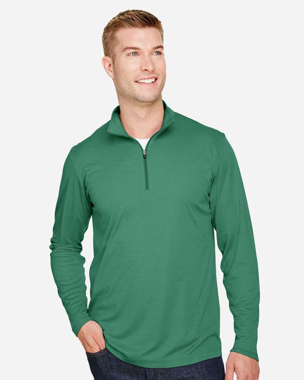 Team 365-TT31H-Men's Zone Sonic Heather Performance Quarter-Zip Pullover - Image 24