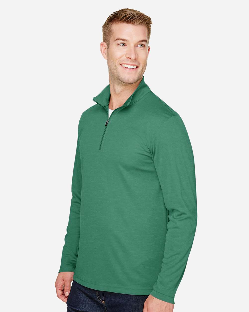 Team 365-TT31H-Men's Zone Sonic Heather Performance Quarter-Zip Pullover - Image 25