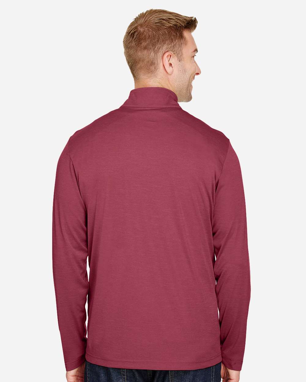 Team 365-TT31H-Men's Zone Sonic Heather Performance Quarter-Zip Pullover - Image 31
