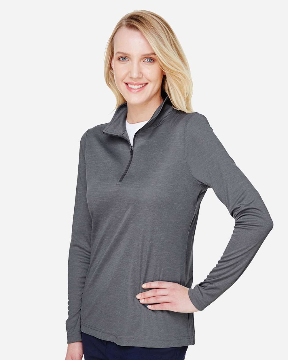 Team 365-TT31HW-Women's Zone Sonic Heather Performance Quarter-Zip Pullover - Image 15