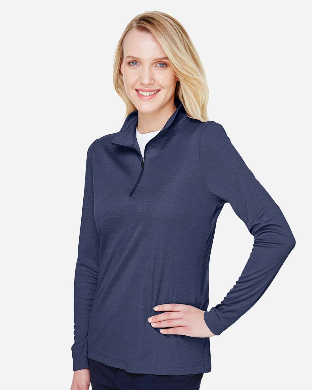 Team 365-TT31HW-Women's Zone Sonic Heather Performance Quarter-Zip Pullover - Image 20