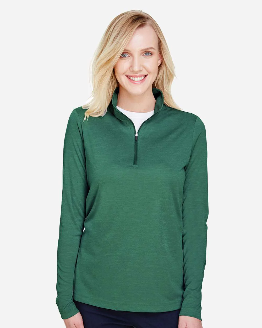 Team 365-TT31HW-Women's Zone Sonic Heather Performance Quarter-Zip Pullover - Image 24