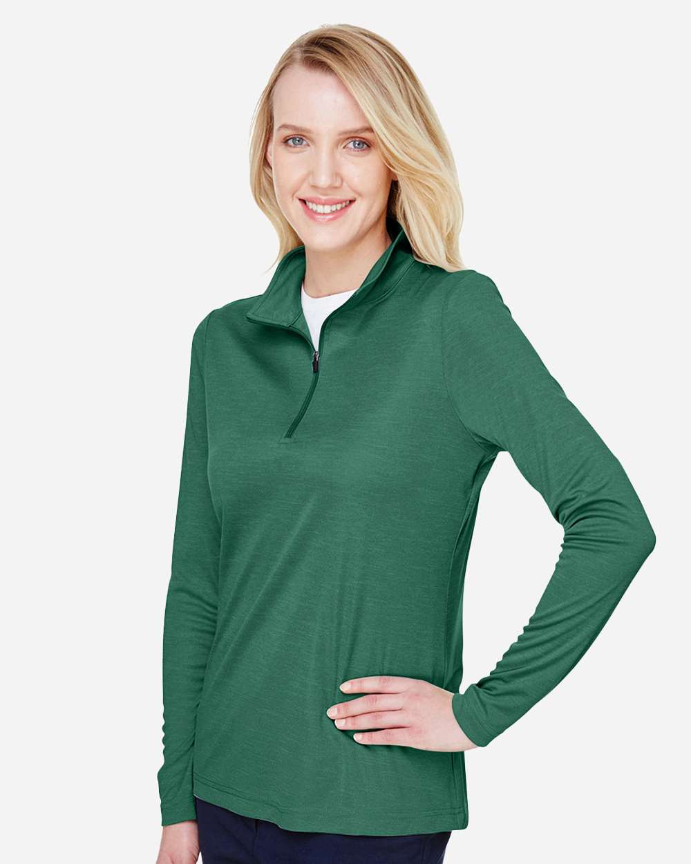Team 365-TT31HW-Women's Zone Sonic Heather Performance Quarter-Zip Pullover - Image 25