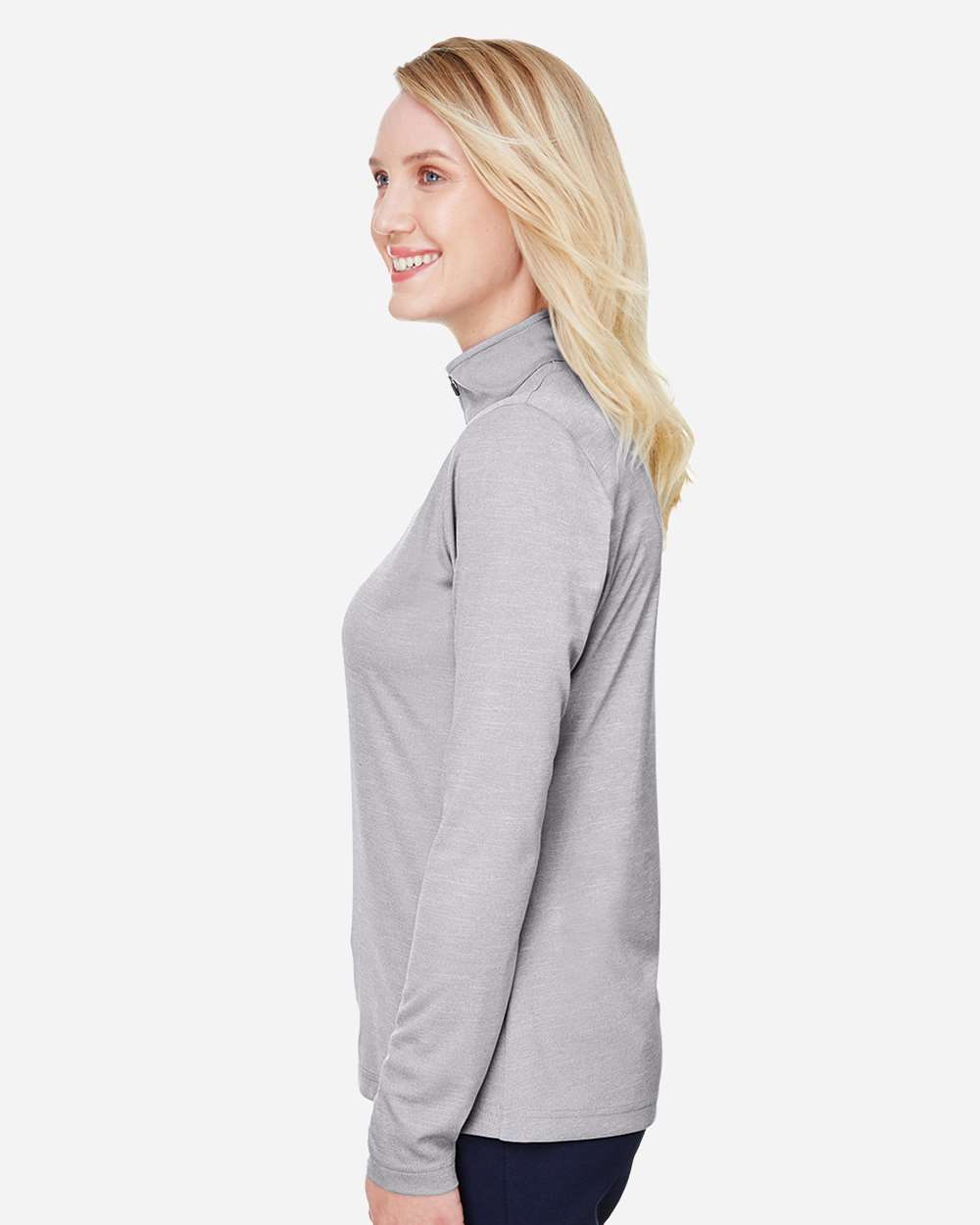 Team 365-TT31HW-Women's Zone Sonic Heather Performance Quarter-Zip Pullover - Image 4