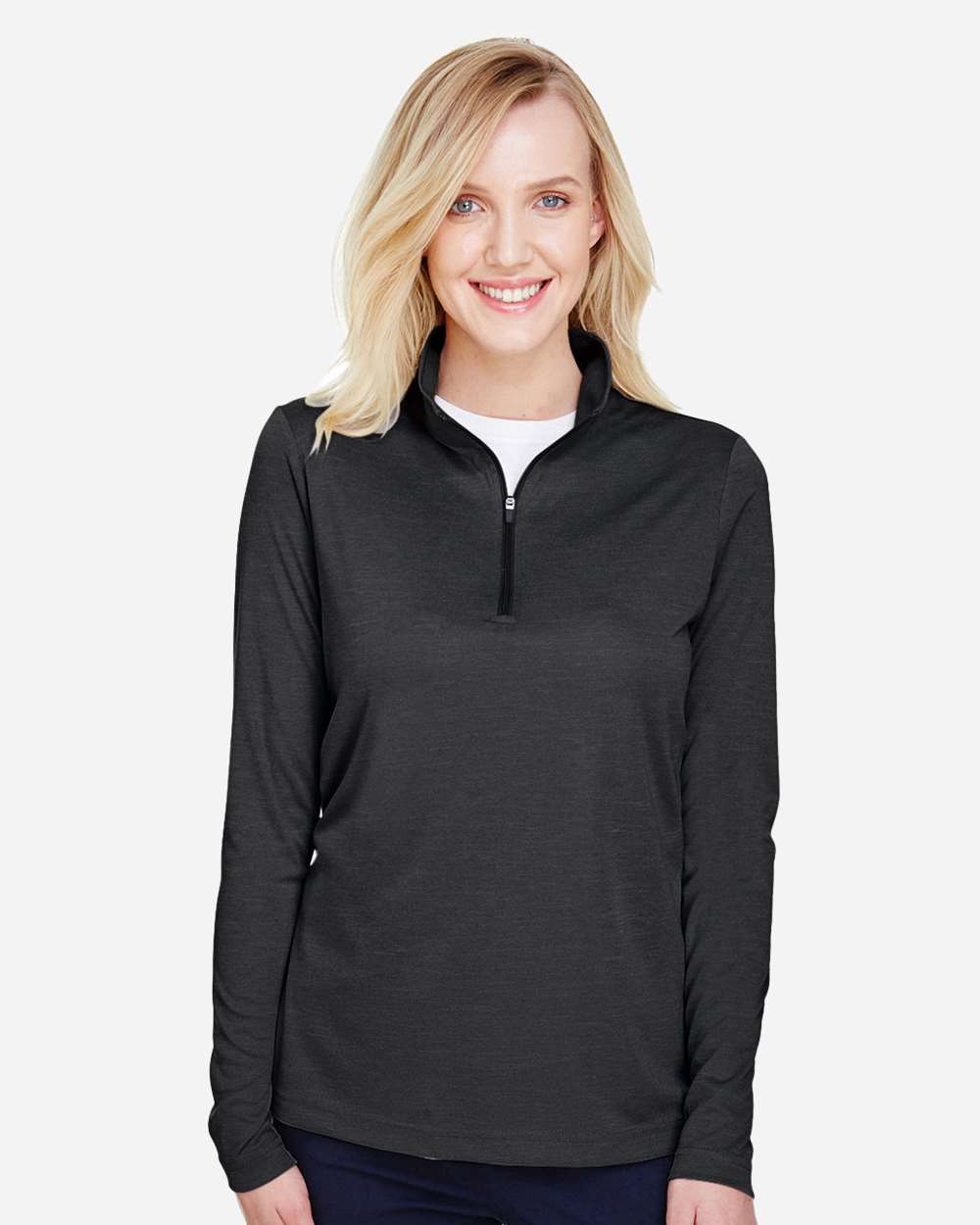 Team 365-TT31HW-Women's Zone Sonic Heather Performance Quarter-Zip Pullover - Image 9