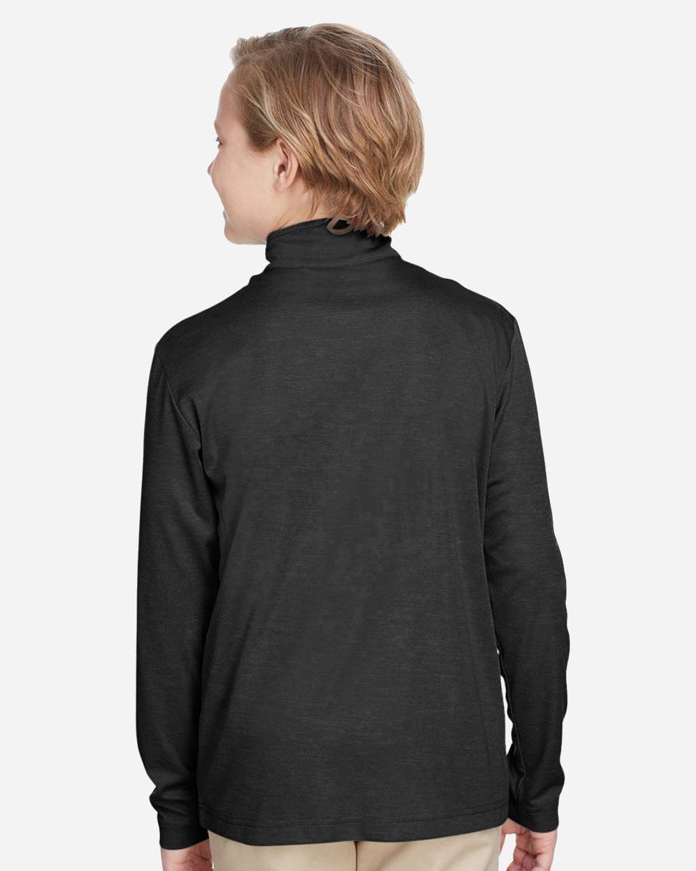 Team 365-TT31HY-Youth Zone Sonic Heather Performance Quarter-Zip Pullolver - Image 11