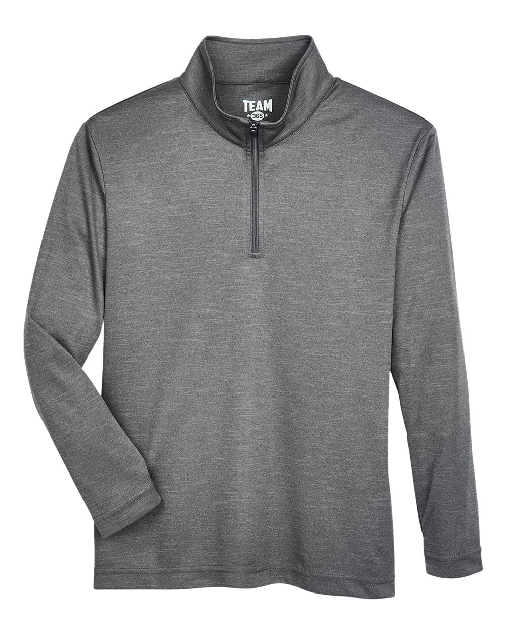 Team 365-TT31HY-Youth Zone Sonic Heather Performance Quarter-Zip Pullolver - Image 12