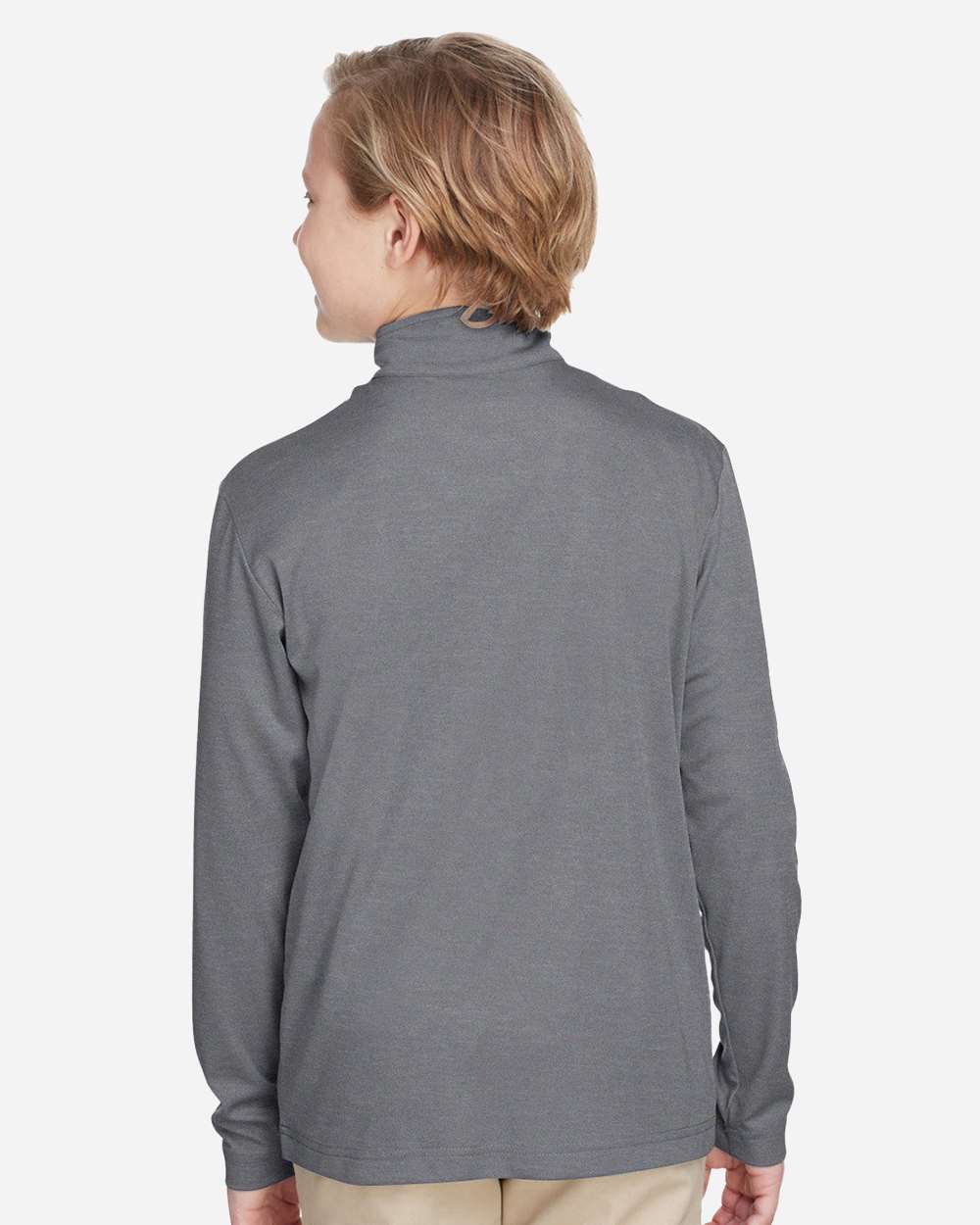 Team 365-TT31HY-Youth Zone Sonic Heather Performance Quarter-Zip Pullolver - Image 16